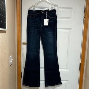 KanCan Dark Blue Flare Jeans